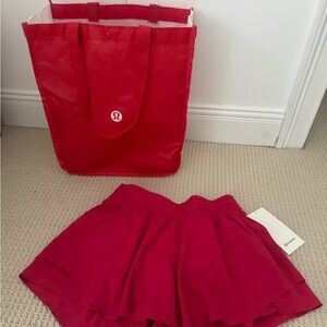 NWT! Lululemon shorts & Bag